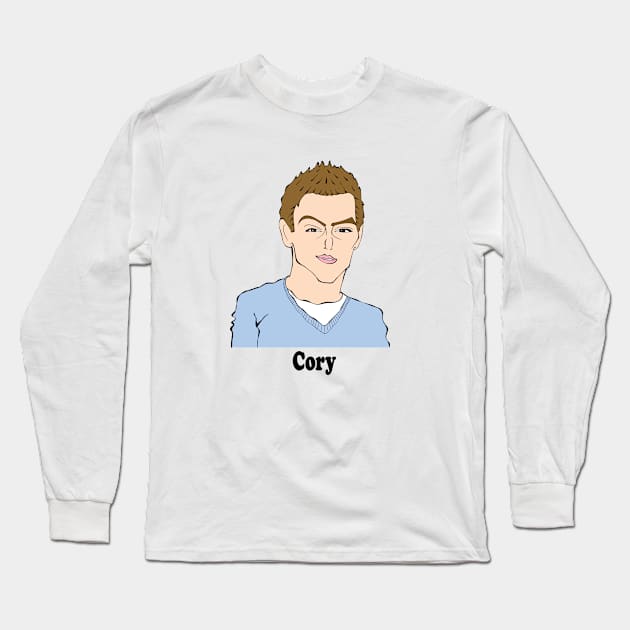 CORY MONTEITH FAN ART!! Long Sleeve T-Shirt by cartoonistguy